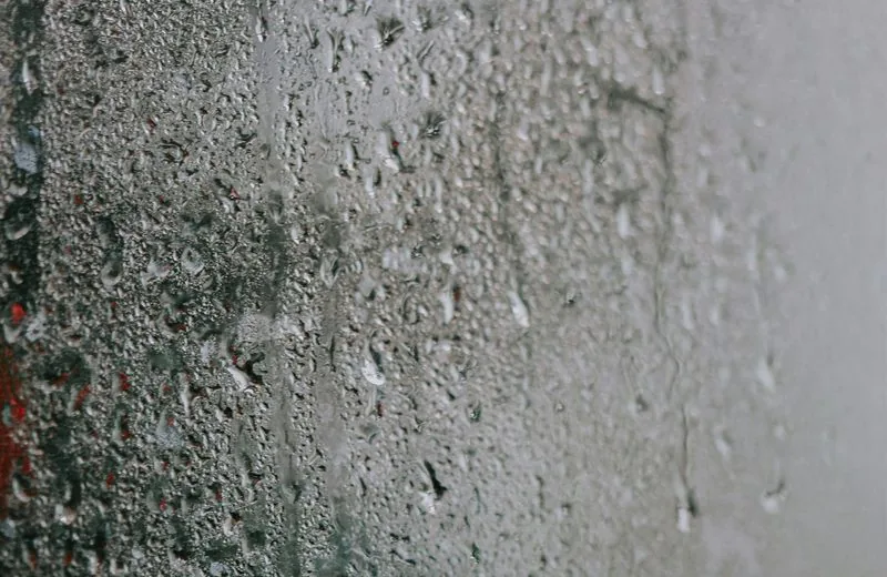 Condensation sur une fenêtre